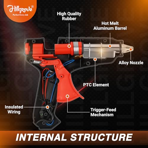 Image of Hillgrove HGCM103M2 Electric 5in1 Mobile Soldering Equipment Tool Machine Glue Gun Combo Kit Set with Digital Multimeter 25 W Simple (Flat Tip)