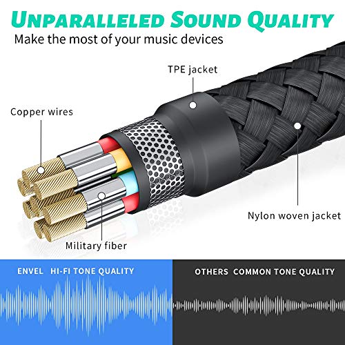 ENVEL Headset Adapter 3,5 mm Vrouwelijk naar USB Mannelijk, Ingebouwde Chip Externe Stereo Geluidskaart, TRRS 4-polige… - Image 5