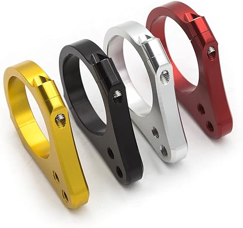 Miniatura 2 de PROCNC - Amortiguador universal de dirección de aluminio de 1.535 in de diámetro, soporte de montaje de marco de horquilla, fijador de pie para