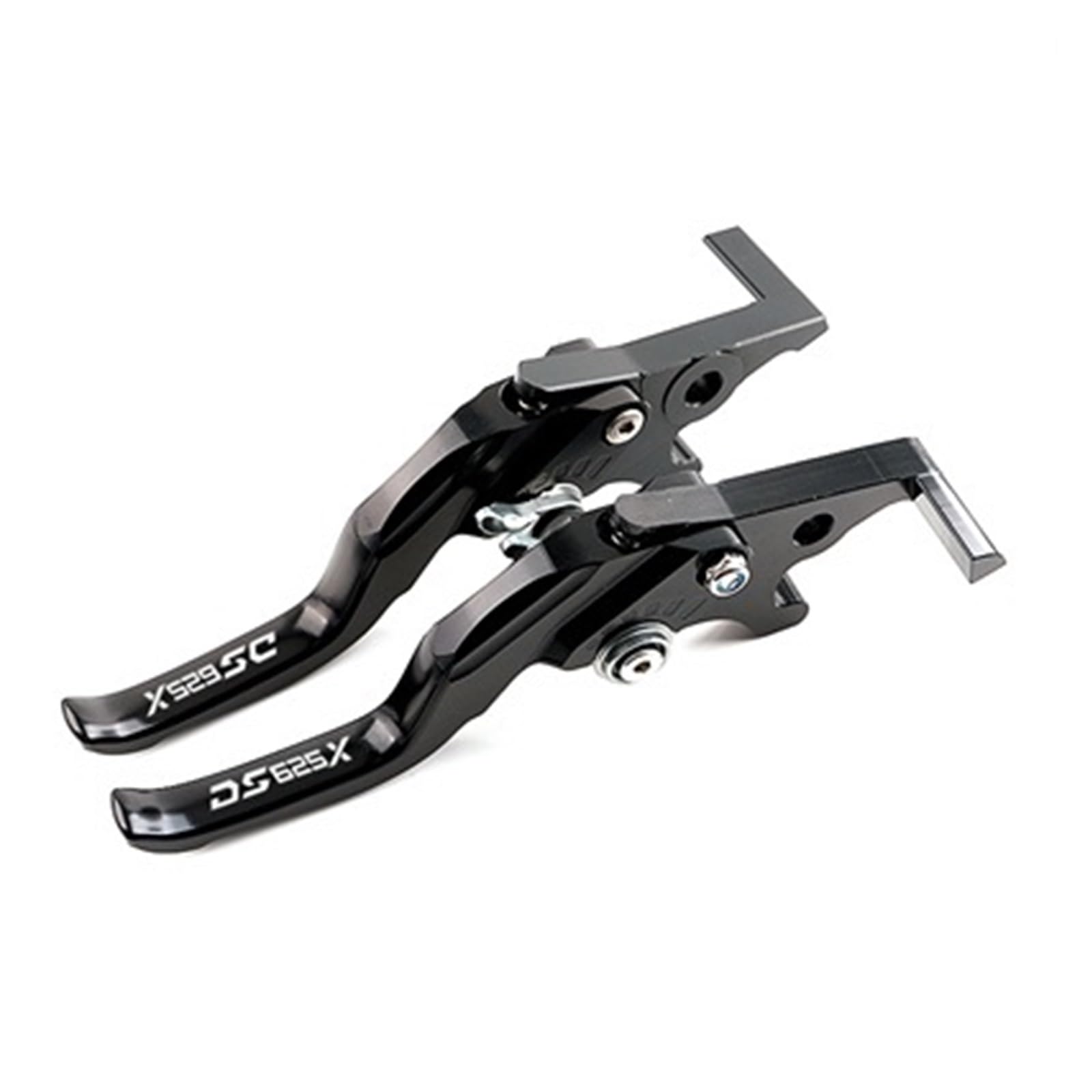 Wnftyske Short Grey Motorcycle Brake Clutch Lever Pivot Levers 2025 Brake Clutch Lever Motorcycle Cnc Adjustable Levers For Voge Valico Ds625x Dsx625 625Dsx 625 Dsx 2023-2025