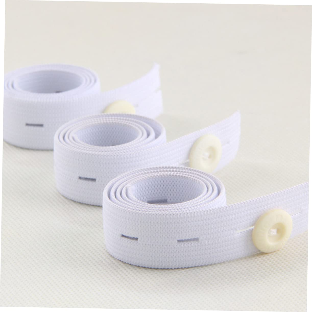 BESTonZON 15 pezzi Fibbia Per Pannolini Regolabili Cintura Fissaggio Elastica