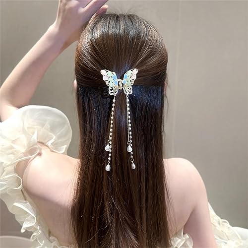 3 piezas de pinzas mariposa para cabello miniatura 6