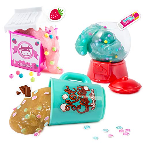 Canal Toys SSC 076 - Gioco Slimelicious Slimelicious, 3 Confezioni da Latte, Gelato e Cioccolato