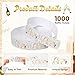 1000 Pcs Drink Ticket Single Raffle Tickets Roll Golden Cheers Free Drink Ticket for Events Wedding Work Formal Parties Leisure Class Reward
