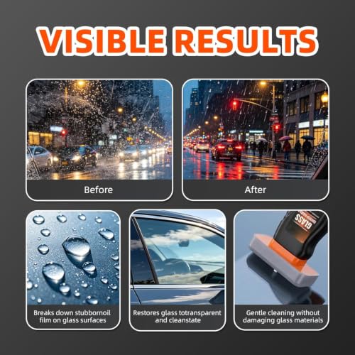 Image of Glass Anti Fog Hydrophobic Coating & Water Repellent Spray for, Mirrors, Car Windshields, Goggles, Shower Doors - Fogless, Rainproof (Glass Anti Fog Hydrophobic Coating & Water Repellent Spray)