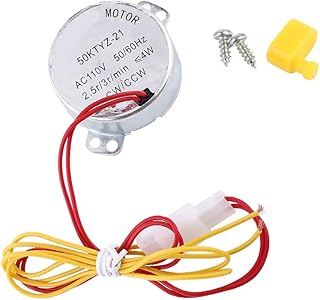Joyzan Egg Turner Motor, AC Chicken Rotator Incubator Automatic Turntable Hatching Tool Small Guide Accessory Connector CW CCW Dual Working Modes for Incubating Electric Ducks Goose Birds Tray Quail