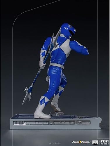 Miniatura 6 de Iron Studios Power Rangers Blue Ranger Escala 110  Power Rangers  Figura coleccionable de 7 pulgadas
