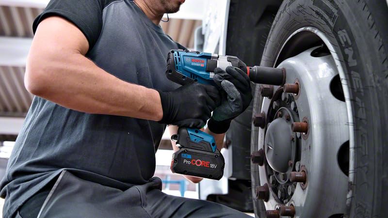 Bosch Professional GDS 18V-1050 H Akülü Darbeli Somun Sıkma (18 Volt, 2 x 5,0 Ah Akü, Şarj Cihazı, L-Boxx Çanta, 1.050 Nm maks. tork, 3/4" kare uç girişi)