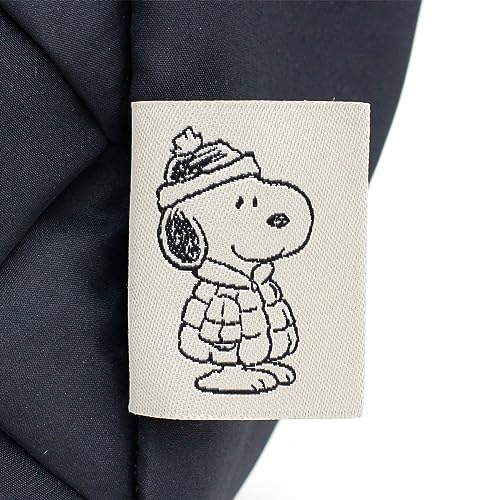 Bag Series, Time Sale, Popular Hyokkori Snoopy Tag Included, PN134 Puffer Black4