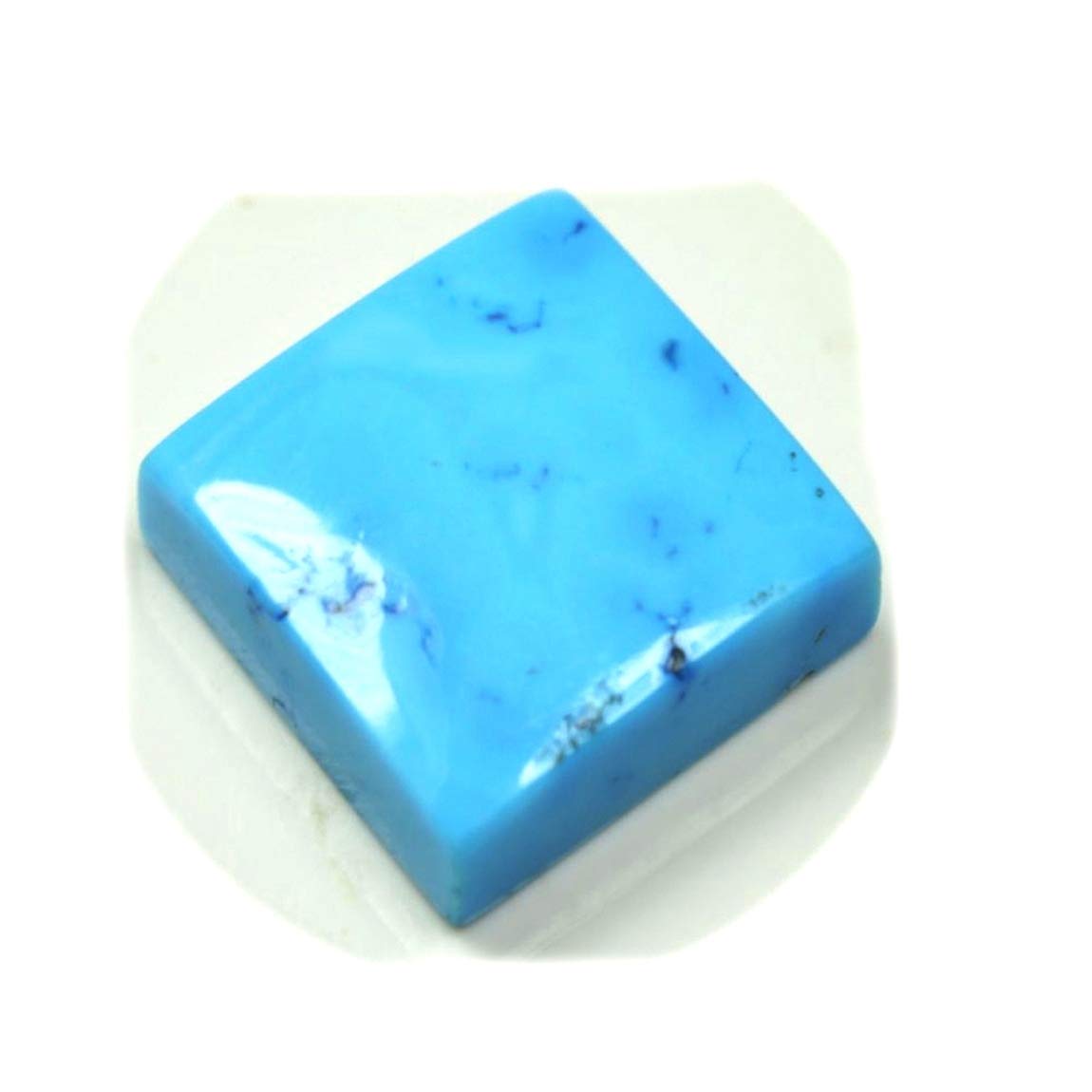 caratyogi 11.25 Ratti Certified Natural Turquoise Gemstone 10.23 Carat Square Shape Engerised Feroza Loose Stone-picture-30