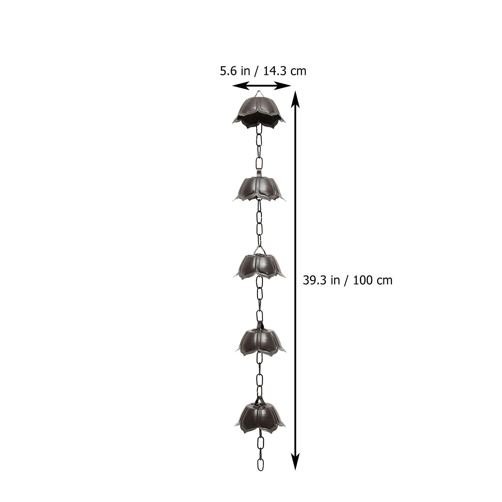 Chaîne de Pluie en Aluminium Décorative Résistante à Rouille