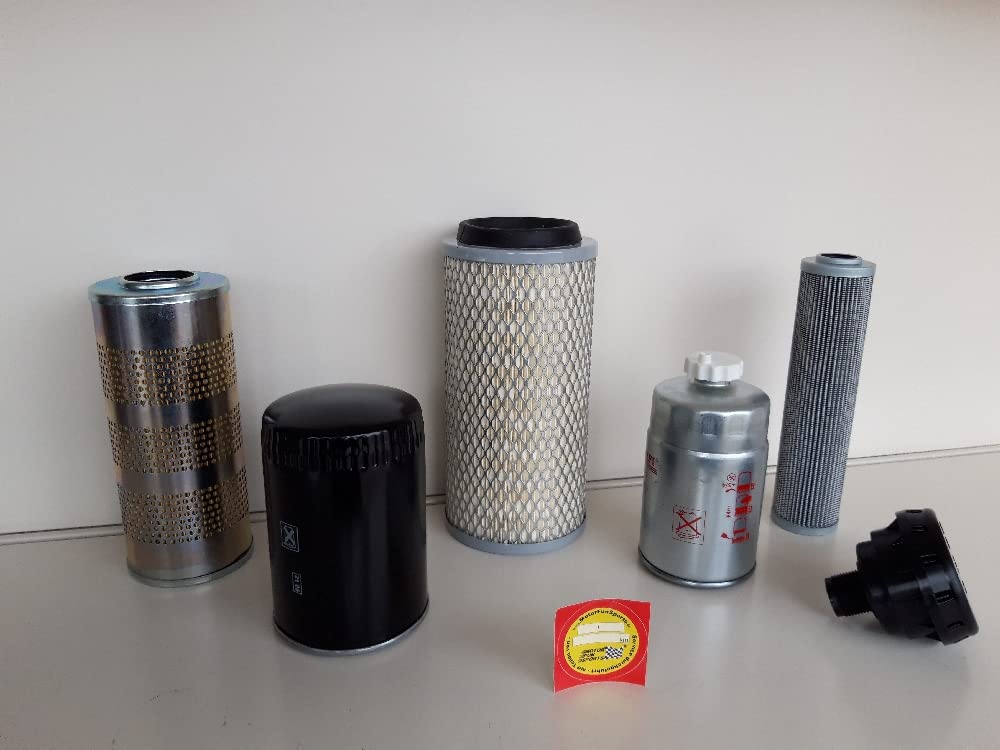 Set di filtri (grande) compatibili con filtro olio Linde H16 D, filtro dell'aria, filtro del carburante, filtro idraulico