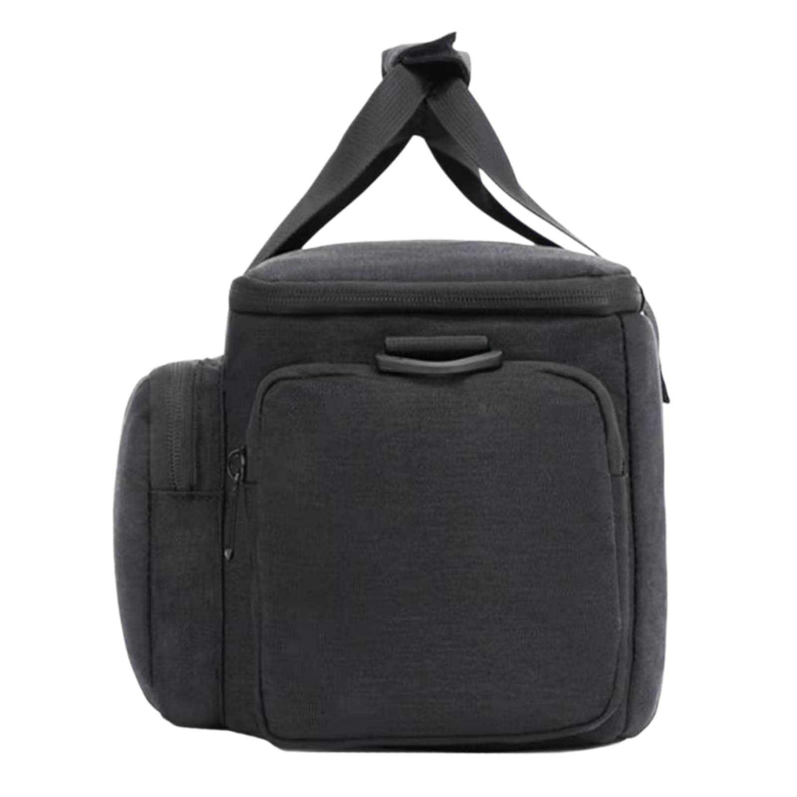 Beauty Case Borsa Fotocamera A Spalla di Viaggio Prova Urti Resistente all'Acqua con Divisori Rimovibili E Cinturina Regolabile-Black
