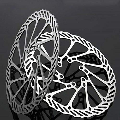Discos De Freno Para Bicicleta - 2 Piezas, Acero Inoxidable, Tamaños 140/160/180/203mm, Con 12 Tornillos