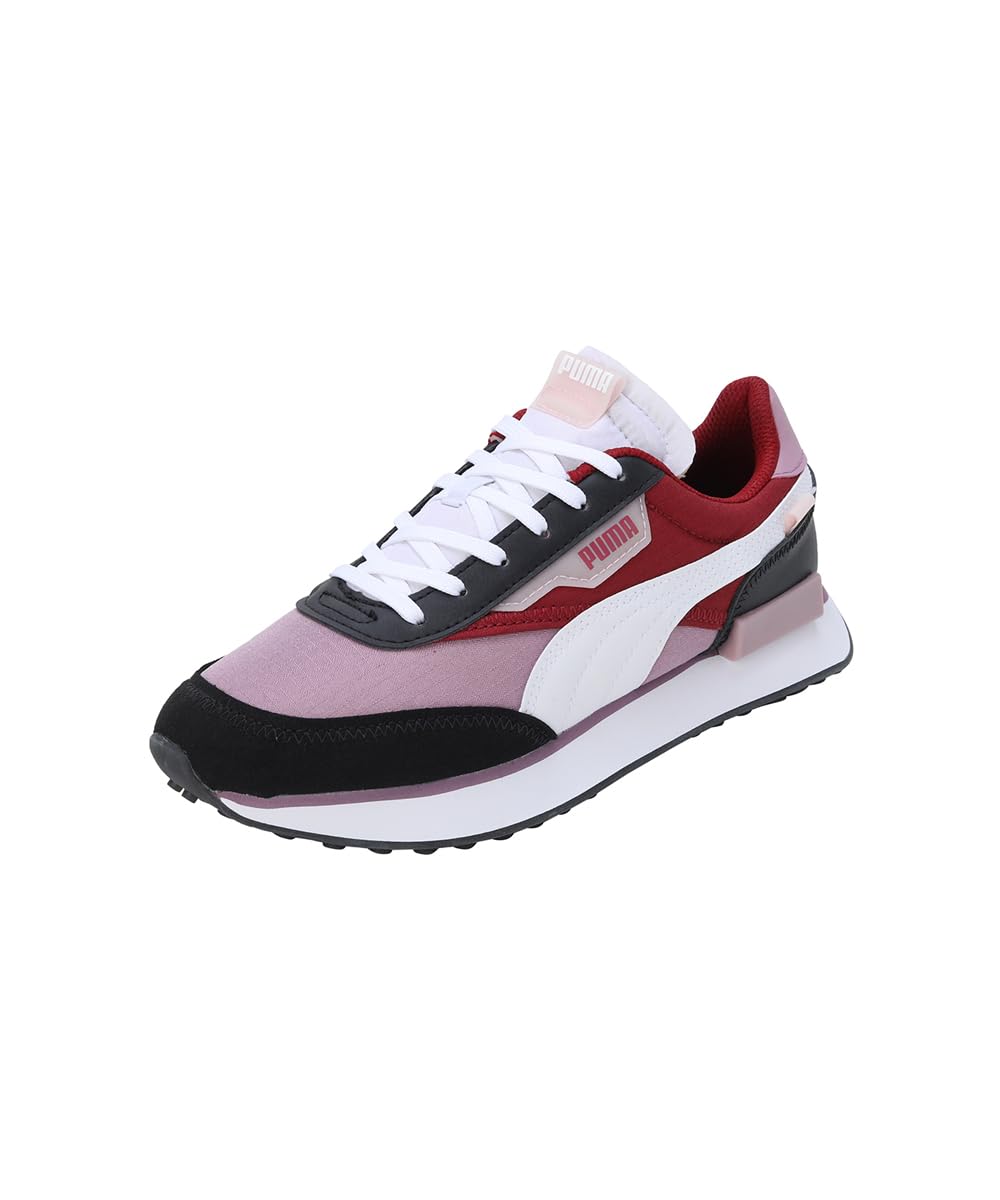 Puma Womens Future Rider Vinyl WNs Pale Grape-White-Intense Red Sneaker - 4 UK (37454504) (B0CT8H32M6) Amazon Price History, Amazon Price Tracker