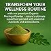 Organic Moringa Leaf Powder – USDA Certified Green Superfood | Natural Energy & Immune Support – Vegan, Non-GMO, Gluten-Free – Pure Raw Moringa for Smoothies, Teas, Cooking – 8oz Resealable Pouch