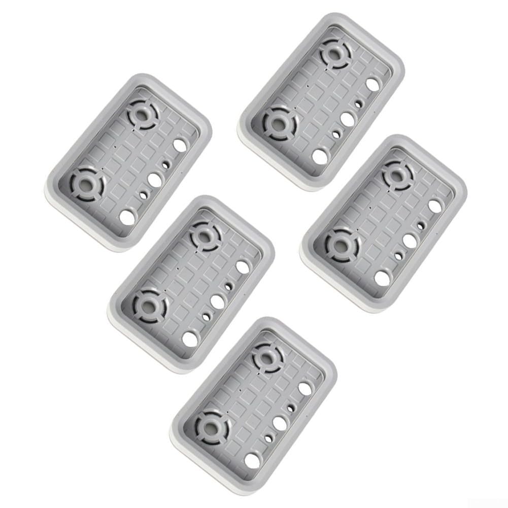 5pcs CNC vacío Pad cubierta para centro de mecanizado succión superior goma 125 x 75 x 17 mm compatible con equipos Homag Nanxing