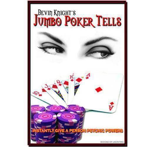 SOLOMAGIA Jumbo Poker Tell by Devin Knight - Trucos Magia y la Magia - Magic Tricks and Props