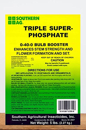 Triple Super Fosfato 0-40-0 Granulado 5 lb miniatura 1
