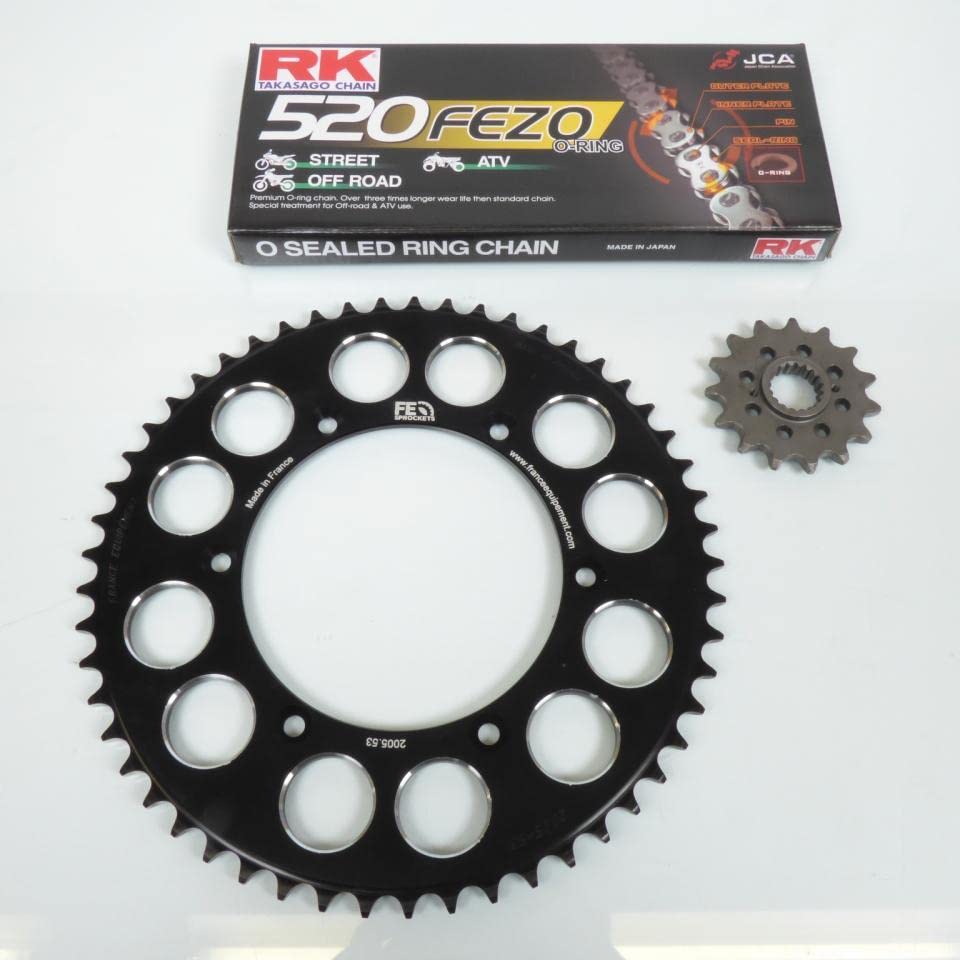 Kit chaîne 15X53 Husqvarna 450 TC pour remplacer la transmission usée