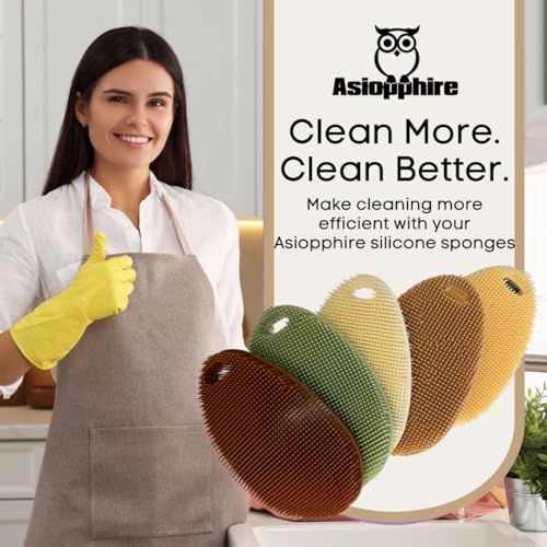 Asiopphire Silicone Scrubber 5-Pack (Fall) — view 8