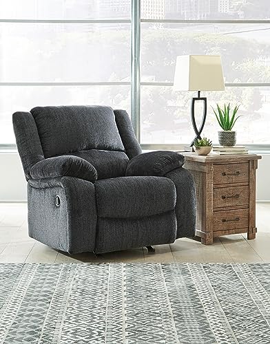 Image of Torque - Filton 1 Seater Fabric Manual Recliner | Recliner Sofa /Chair for Living Room, Bedroom, Office (Dark Grey) | 1 Year Warranty