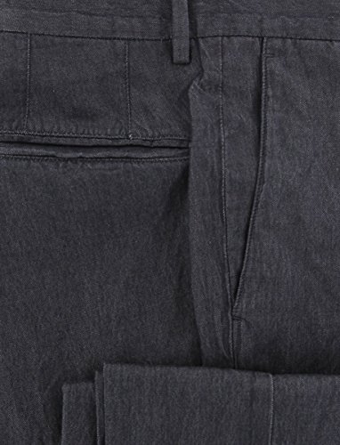 Incotex Charcoal Gray Solid Pants - Slim2