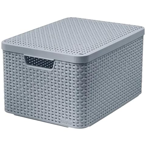 Curver Boîte de rangement rotin Cover