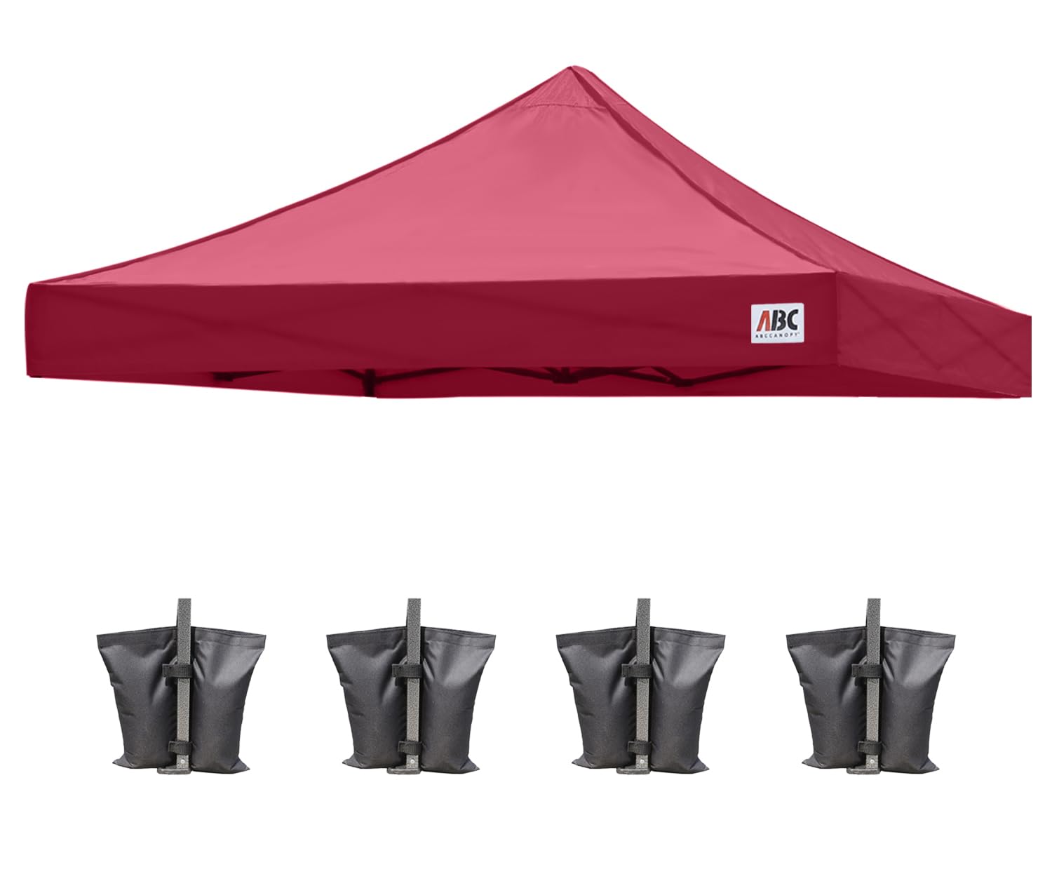 ABCCANOPY 3x3m Pop Up Gazebo Replacement Top Cover 100% Waterproof Choose 18+ Colors, Bonus 4 x Weight Bags, (Heat Sealed Seam)