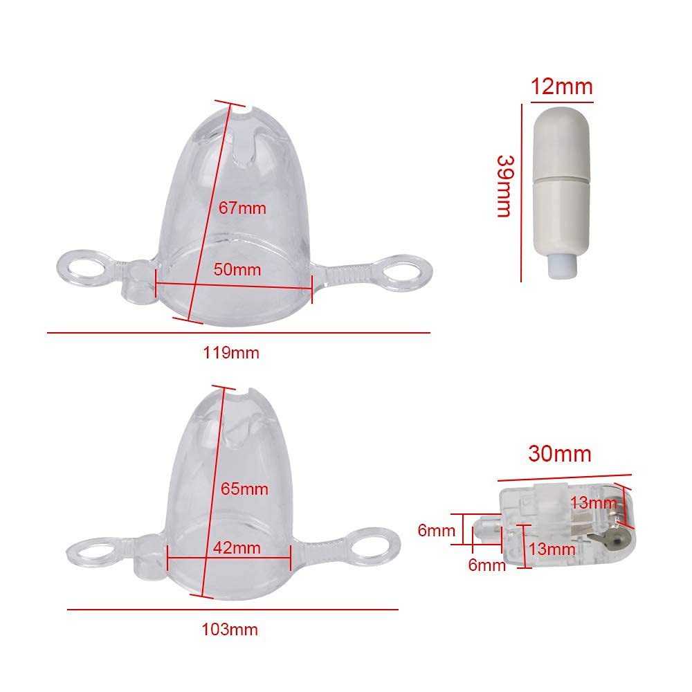YCGLX Vaginal Spekulum, Mit Mini Licht und Klitoris Vibrator  Vaginaldilatator Zervikale Durchleuchtung, Anal Und Vaginal Spekulum  G-Punkt Stimuliert Sex Spielzeug Fr Frauen, 2 Stcke : Amazon.de: Drogerie  & Krperpflege