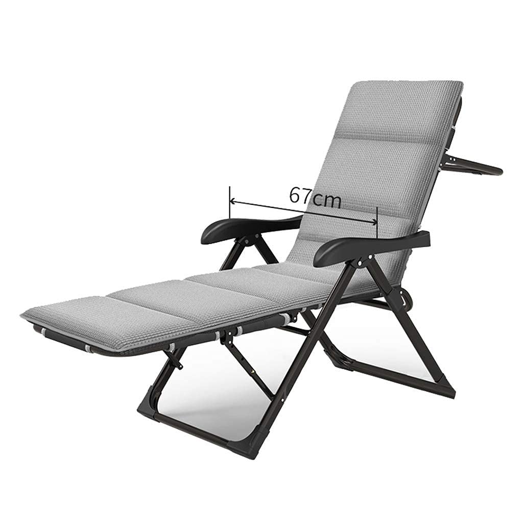 Zero Składane Leżak Krzesło na Plażę Patio Ogród Camping Super Szeroki 67CM Leżak z Regulowanym Odchyleniem (Kolor: 7)