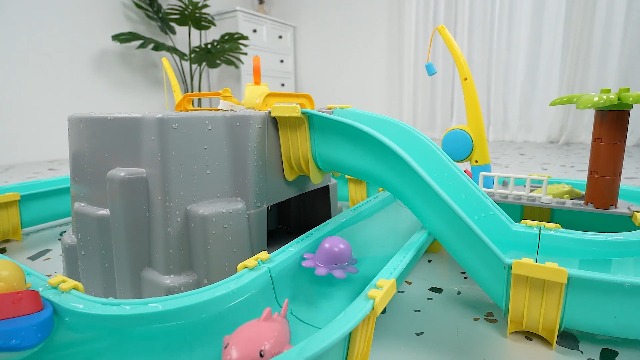 Mesa De Agua Y Arena De 3 Niveles Con Accesorios, Juguete De Verano Para Exterior, Incluye Pistola De Agua Y Moldes, Ideal Para Niños Y Niñas