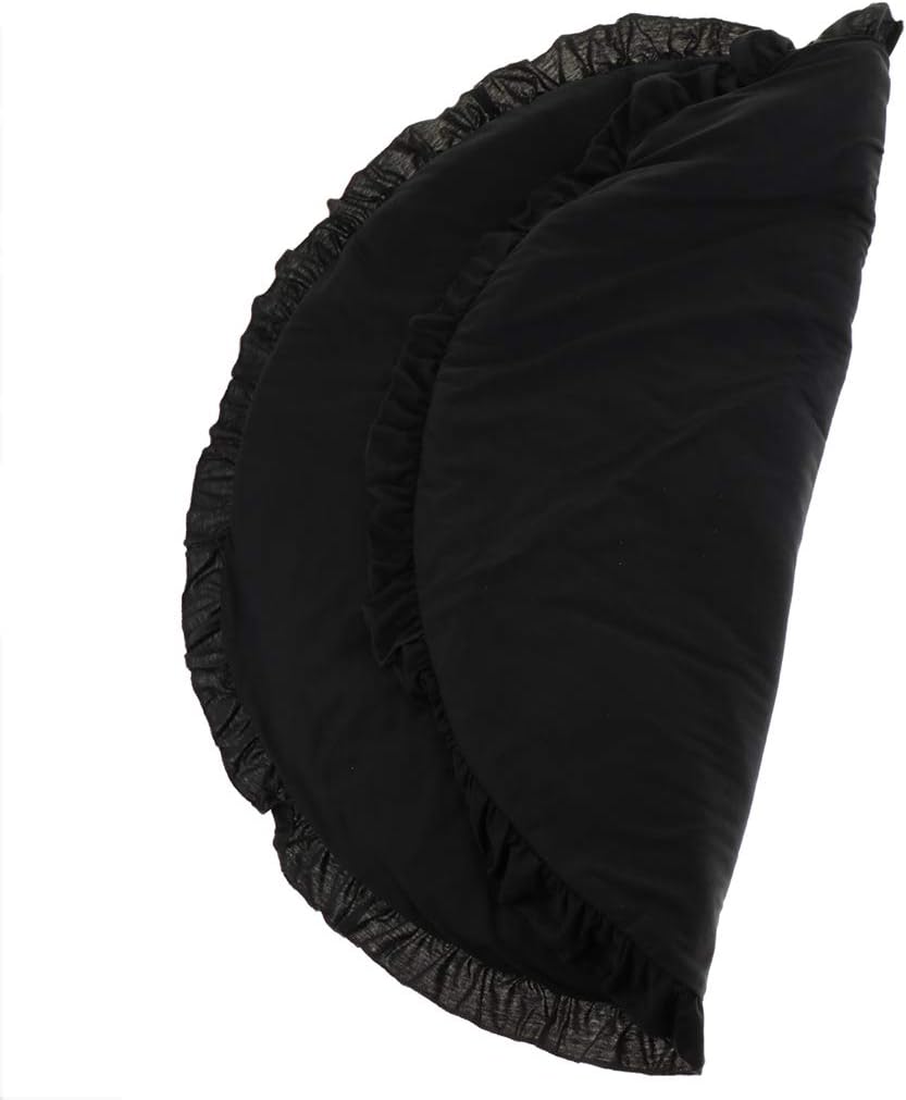 Soft Round Baby Play Mat Rug | Large 40 Inch Diameter | Detachable Zipper Design | Microfiber Cotton Material | Perfect for Baby Crawling and Play Games | for - Green, 100cm