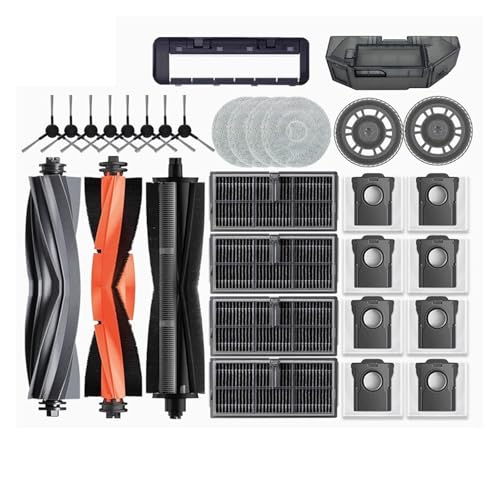 Kompatybilny z Dreame X30 Ultra / X30 Pro / X30 Master Części zamienne Akcesoria Szczotka Filtr Mop Tkanina Worki na kurz(MULTI)