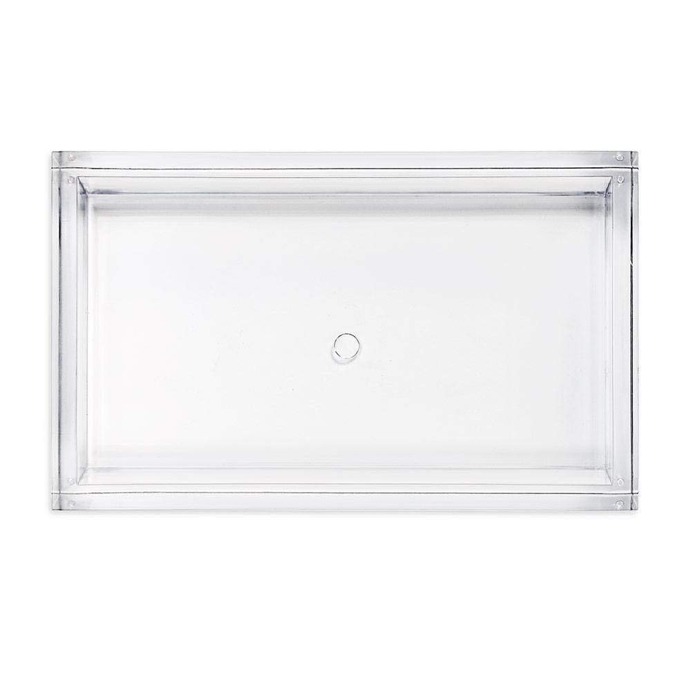 Caspari HG02 - Portasciugamani in carta acrilica per ospiti, trasparente