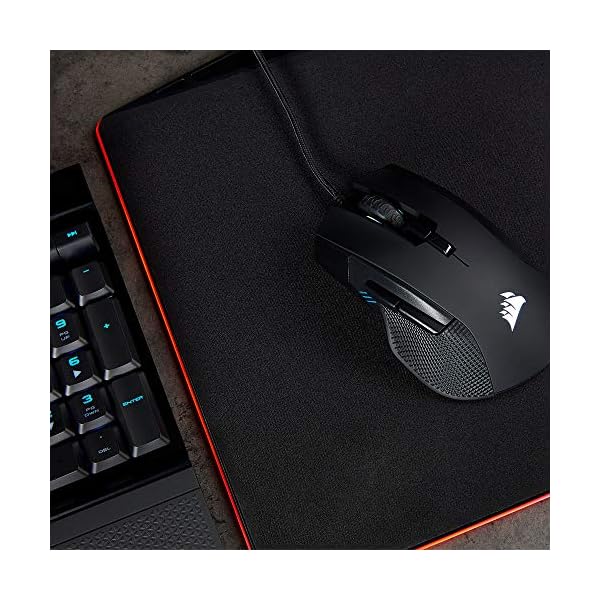 Click to see full view Ask Rufus  CORSAIR IRONCLAW RGB Wired FPS/MOBA Gaming Mouse – 18,000 DPI – 7 Programmable Buttons – Designed for Large Hands – iCUE Compatible – PC, Mac, PS5, PS4, Xbox – Black - Image 7