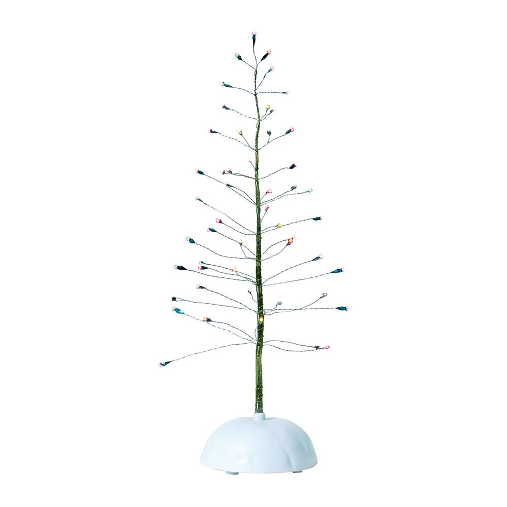 Arbre Twinkle Brite figurine Snow Village pour illuminer les zones sombres