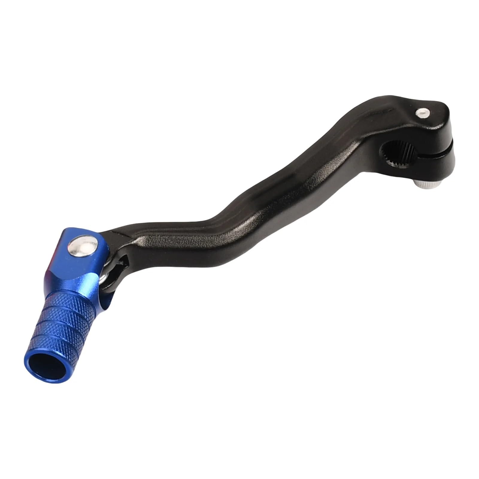FESFOC CNC Folding Aluminum Gear Shift Lever for Kayo NC 125 150 200 ATV Dirt Bike Pit Bikes Motocross Enduro(Black Blue)