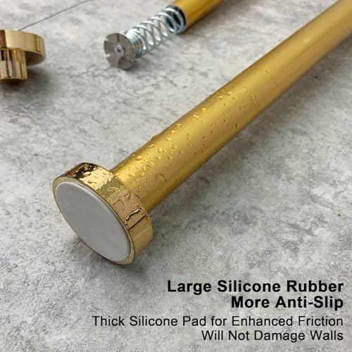 Barre de rideau de douche réglable 90x160 cm pour installer un séparateur de pièce - 5