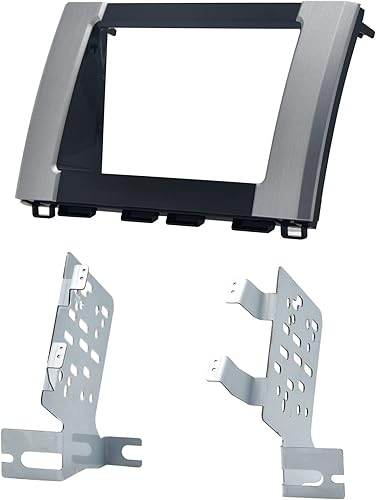 Dasaita Kit de tablero 2DIN para Toyota Tundra 2014-2021 con soportes metálicos y kit de instalación múltiple, mejora el audio y la tecnología de tu