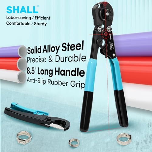 SHALL 2-IN-1 Pex Crimping Tool
