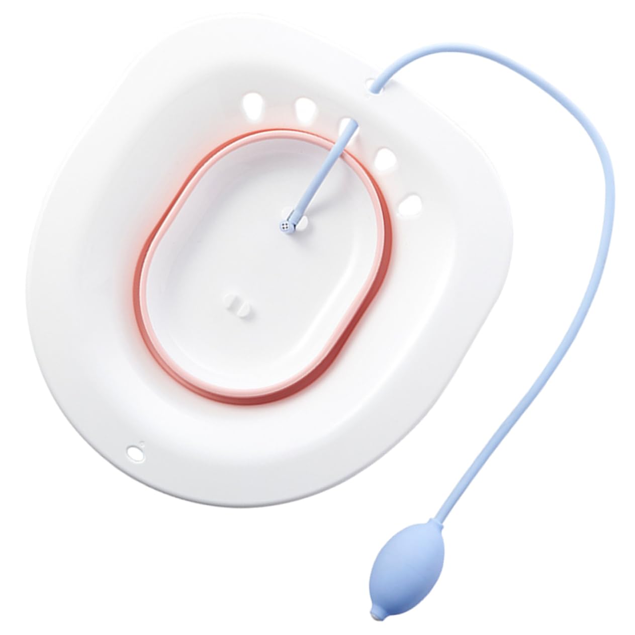 IWOWHERO Collapsible Sitz Bath Basin for Postpartum Care Relief Postoperative Care Pink