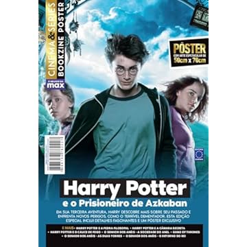 Capa do livro Harry Potter e o Prisioneiro de Azkaban - Superpôster Cinema e Séries
