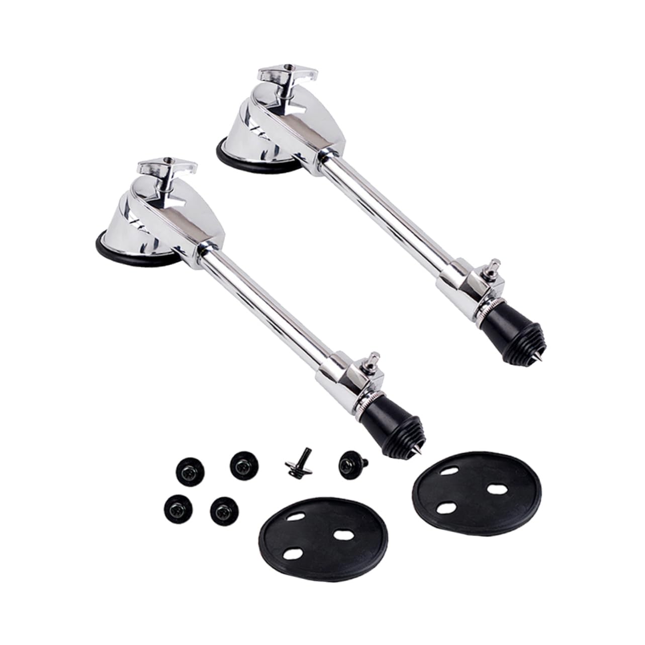 VICASKY 1 Set Drum Leg Bass Drums Legs Bottom Stand Support Stainless for Percussion Instrument Parts