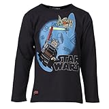  Lego Wear Jungen T-Shirt Lego Star Wars Langarmshirt Tristan 155, Gr. 146, Grau (984 Dark Grey)