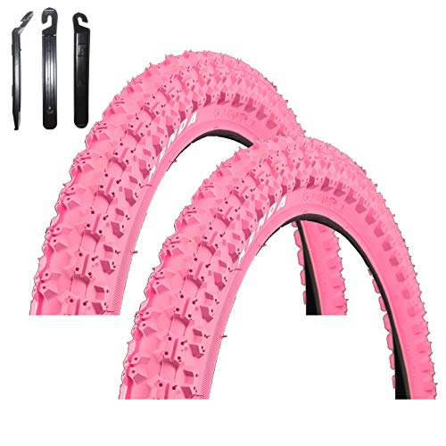 Kenda K-51 - Juego de 2 cubiertas para bicicleta BMX (20 x 2,25), incluye 3 desmontadores