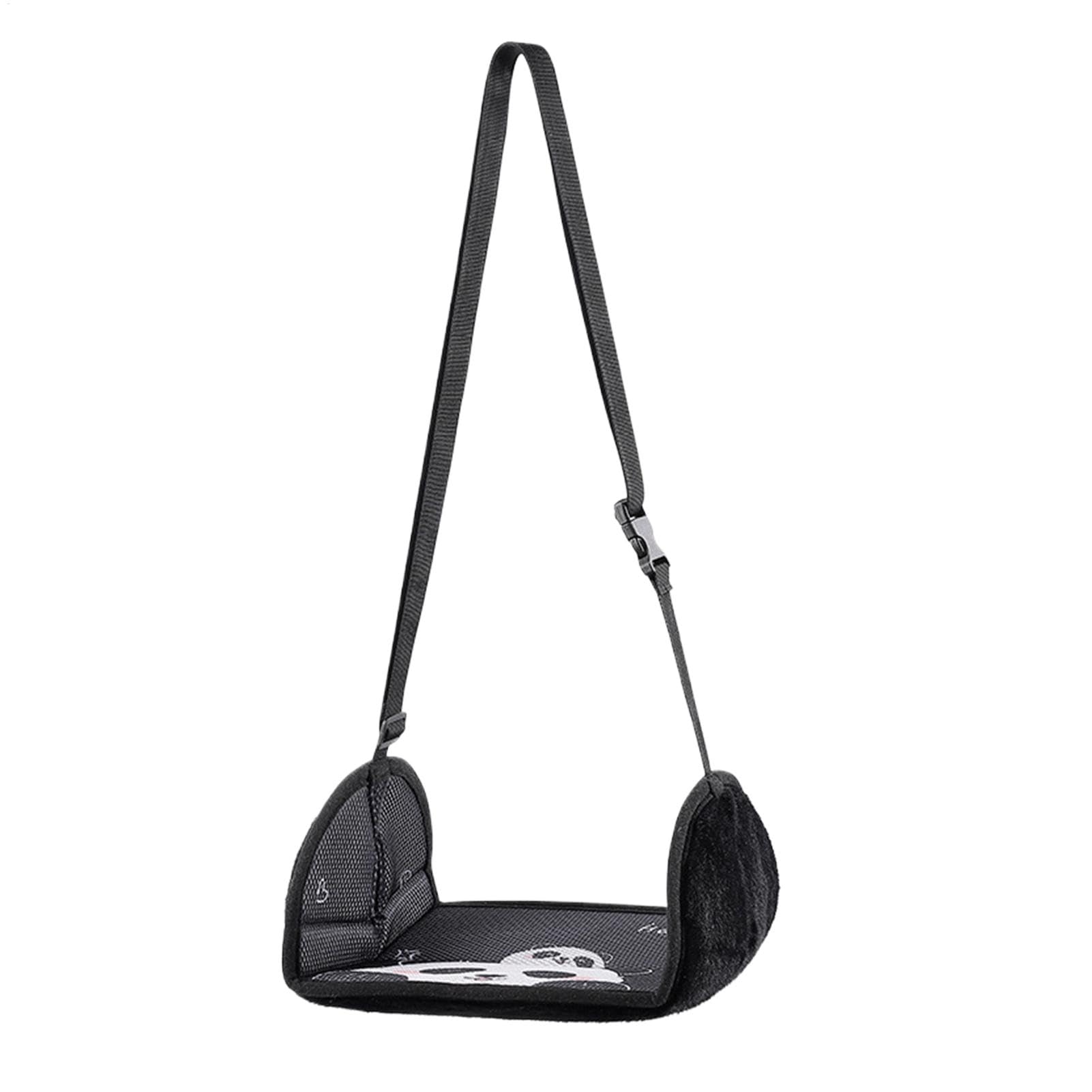 Hamaca para pies de coche para niños,Hamaca para pies de coche - Eslinga de pie portátil para viajes en coche | Reposapiés ajustable para avión, hamaca para pies de asiento de coche, colgador
