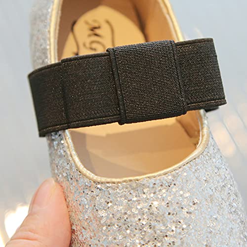 sfdgfhyf Toddler Princess Shoes Summer Children And Girls Sandals Flat Bottom Casual Shoes Round Toe Slip On Elastic4