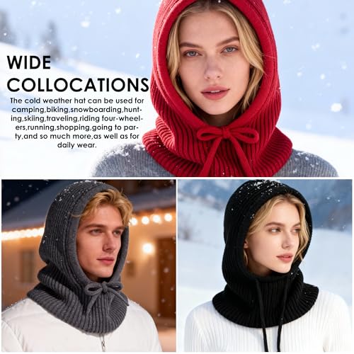 Gorro Balaclava de Invierno para Hombre y Mujer miniatura 7