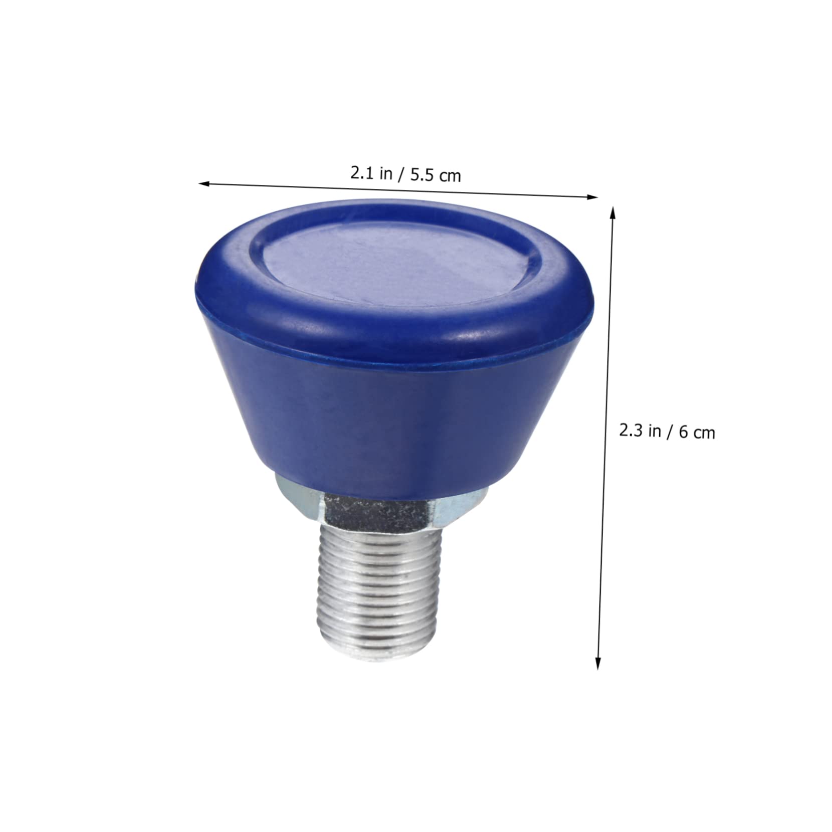 ARTSEWPLY 1Pc Roller Skates Brake Pad Durable Brake Block for Double Row Skates Easy Installation Provides Stability for Fast Stopping for Indoor and Outdoor Skating